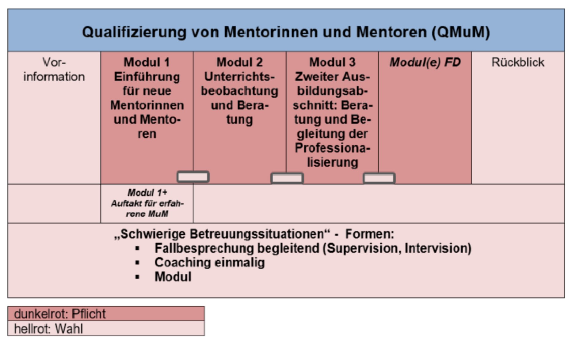 Neues Konzept: Qualifizierung von Mentorinnen und Mentoren